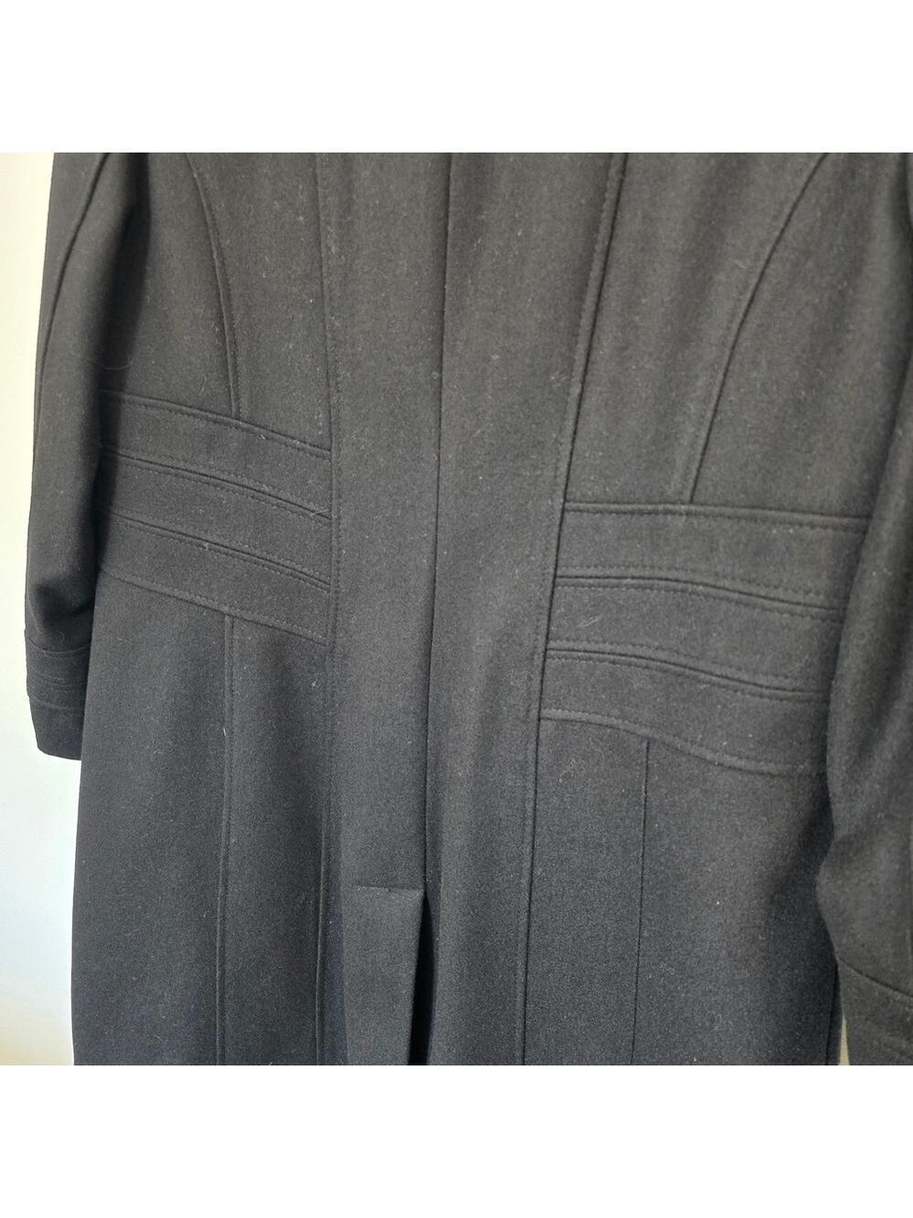 Worthington Women's Black Wool Coat Size XL - Picture 13 of 16